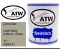 Preview: Chevrolet, Light Gray (Interior Color), 14 / WA9781: 1L Lackdose, von ATW Autoteile West.